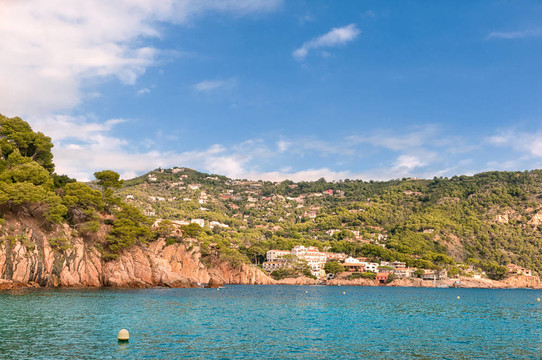 石灘；Costa Brava；西班牙