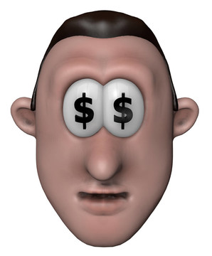 美元在心