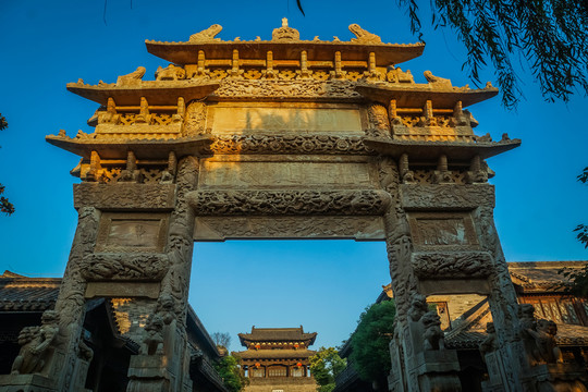 臺兒莊古城石坊