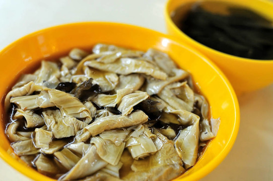 豆腐皮保健菜