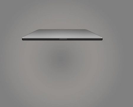 超薄筆記本3D插畫