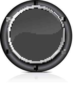 白色揚(yáng)聲器