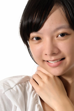 美麗的亞洲女子