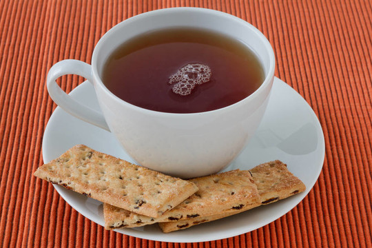 一杯茶餅干