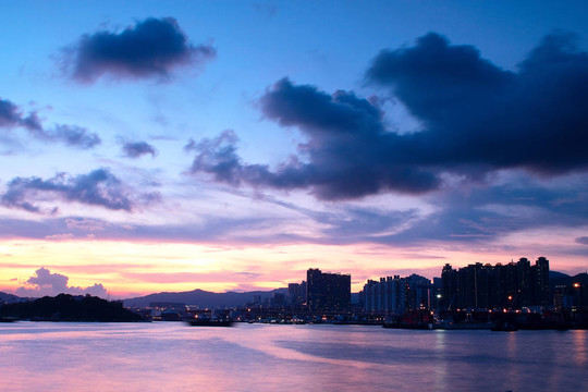 日落海岸