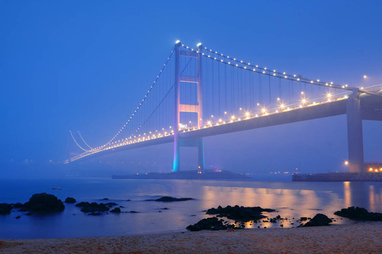 青馬大橋夜景