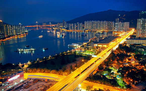 城市的夜晚
