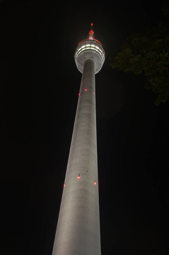 斯圖加特電視塔夜間