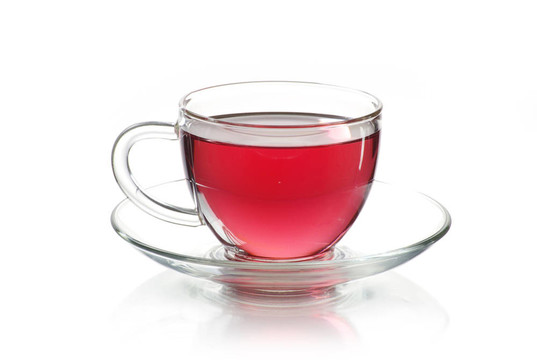 在一杯茶