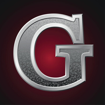 金屬字母G