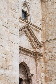 蒙特堡細(xì)部。Andria。Apulia。