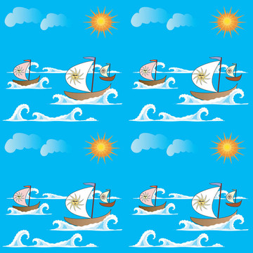 船浪紋理