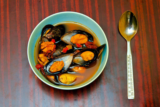 淡菜湯