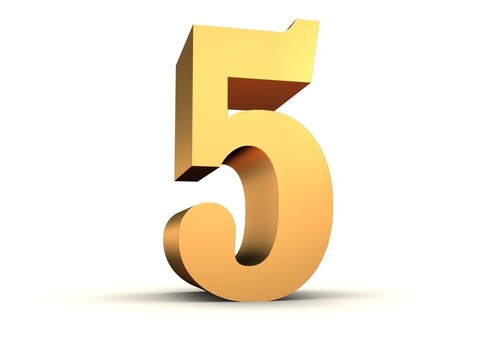黃金數(shù)字- 5