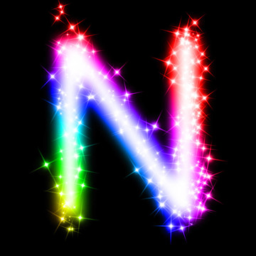 彩色字母字母