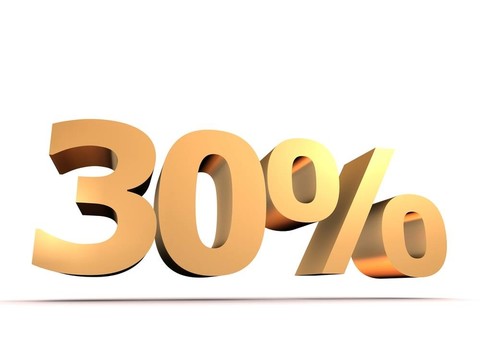 30%