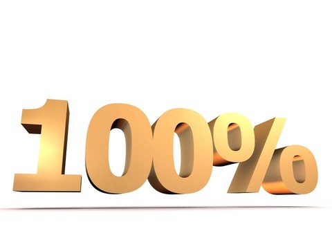 100%
