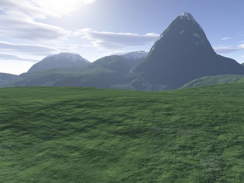 計算機生成山地景觀