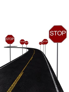 停止的跡象