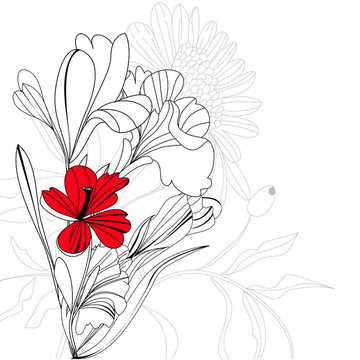 小品花