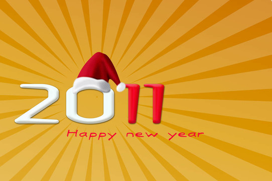 新年快樂美麗2011