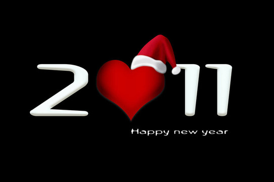 新年快樂美麗2011