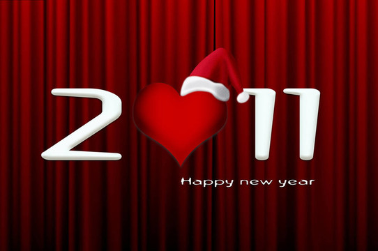 新年快樂美麗2011