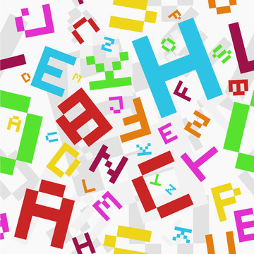 無縫與字母