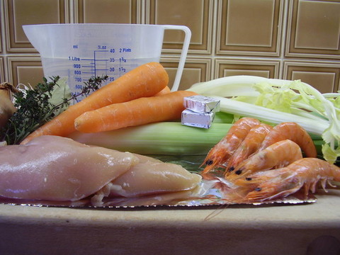 蔬菜燉魚雞配料