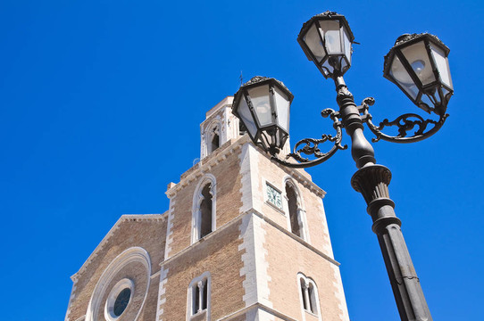 大教堂。Lucera。普利亞。意大利.