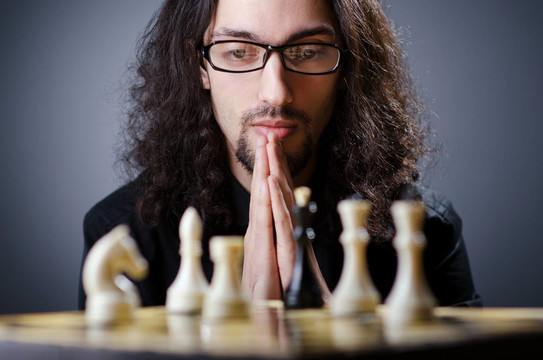 棋手玩他的游戲