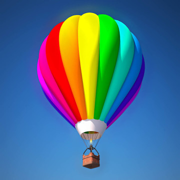 五顏六色的氣球