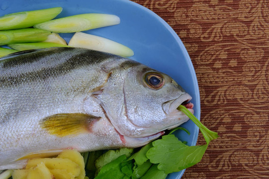 盤子里的魚