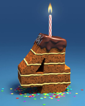四號生日蛋糕