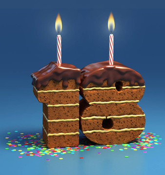 18號(hào)生日蛋糕