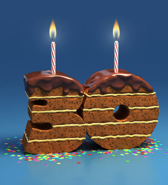 30號生日蛋糕