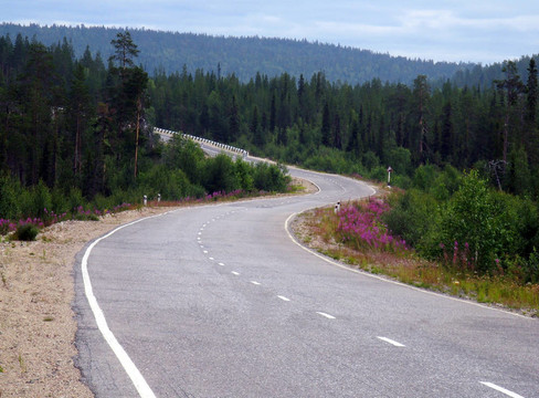 蜿蜒的道路