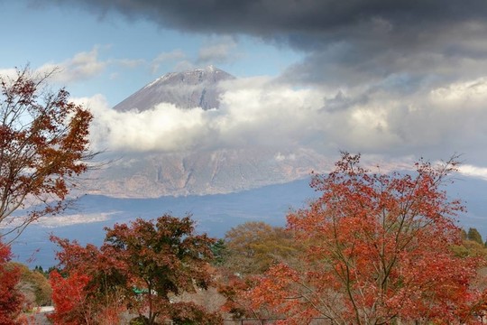 富士山的秋天