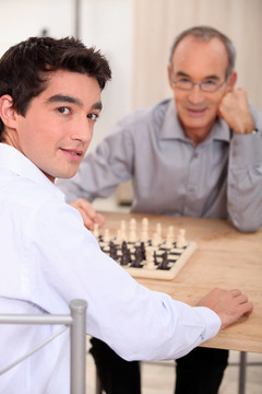 父子下棋