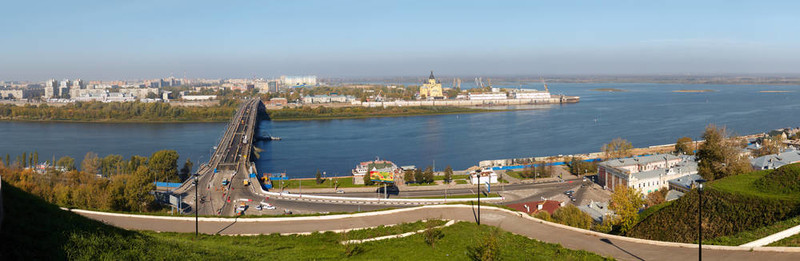 諾夫哥羅德市的全景