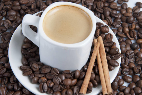 咖啡豆杯。