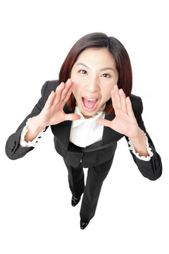 生意的女人喊