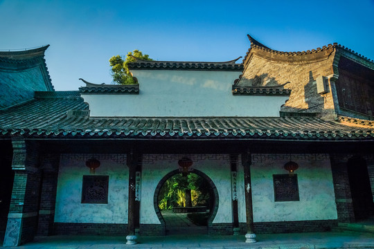 臺兒莊古城古建筑風光