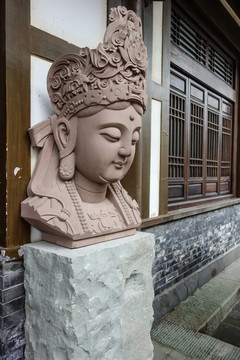 佛頭像