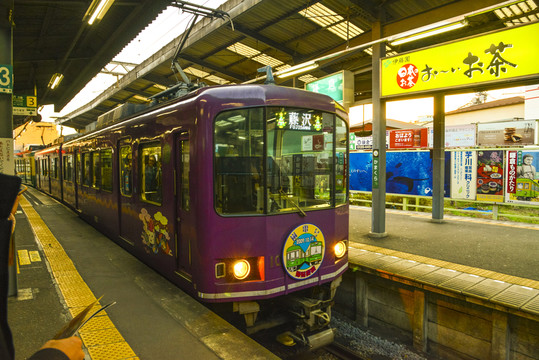 日本電車站