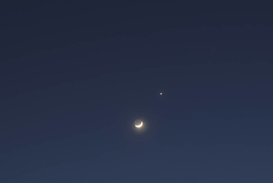 月亮與金星