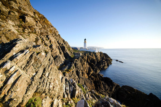 Douglas Lighthouse的峭壁