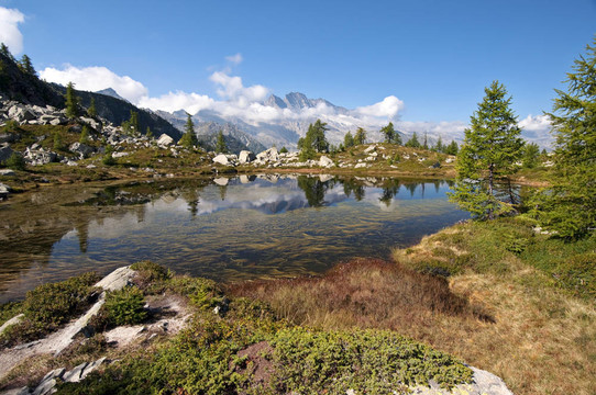高山湖泊