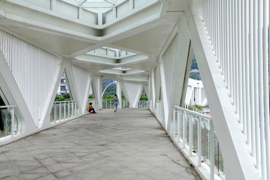 溫泉公園金雞山人行天橋