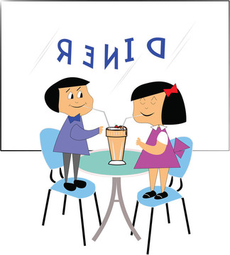 復(fù)古男孩女孩
